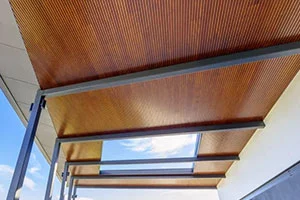coated plywood light heat exposure