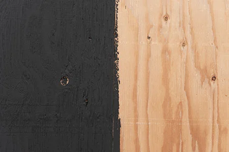 weatherproof plywood painted vs unpainted