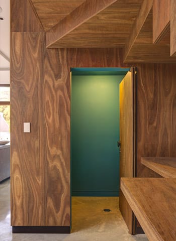 plywood wall panelling