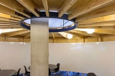 plywood ceiling support